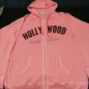 Light weight thermal zip hoodie